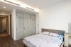 Three bedrooms apartment for rent in Sun Grand tower, Thuy Khue, Ba Dinh.